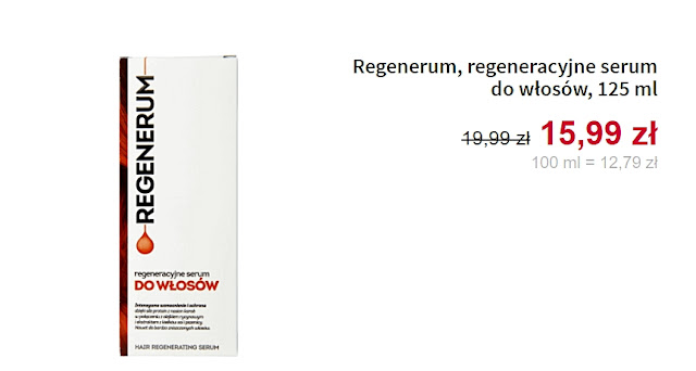 serum regeneracyjne do włosów Regenerum