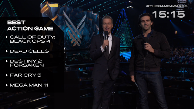 The Game Awards 2018 Geoff Keighlet Josef Fares Best Action Game nominations pre-show