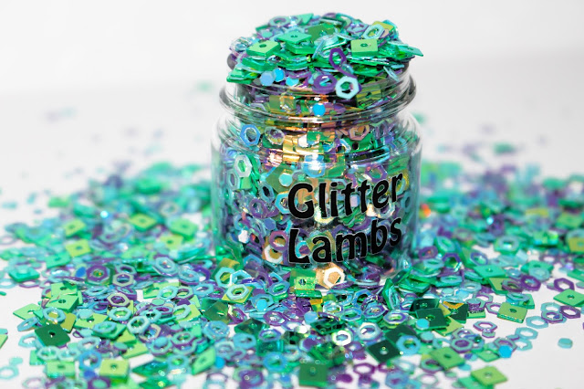 Unicorn Sneeze Glitter | For Crafts, Nails, Resin | Chunky Loose Glitter Mixes by Glitter Lambs GlitterLambs.com