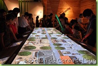 Visitantes en el Pabellón de Corea de Sur en la Expo 2010 Shanghái