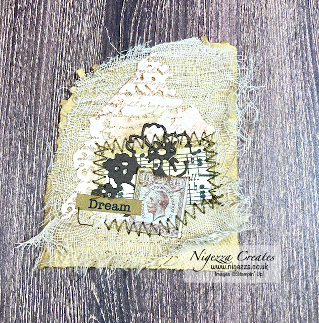 Junk Journal With Stampin' Up! Snippet Roll & Clusters