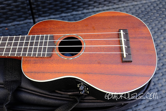 Ovation UCS10p Soprano Ukulele body