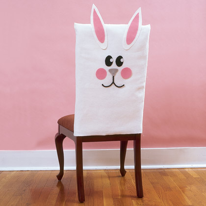 Easter Craft: Bunny Chair Covers