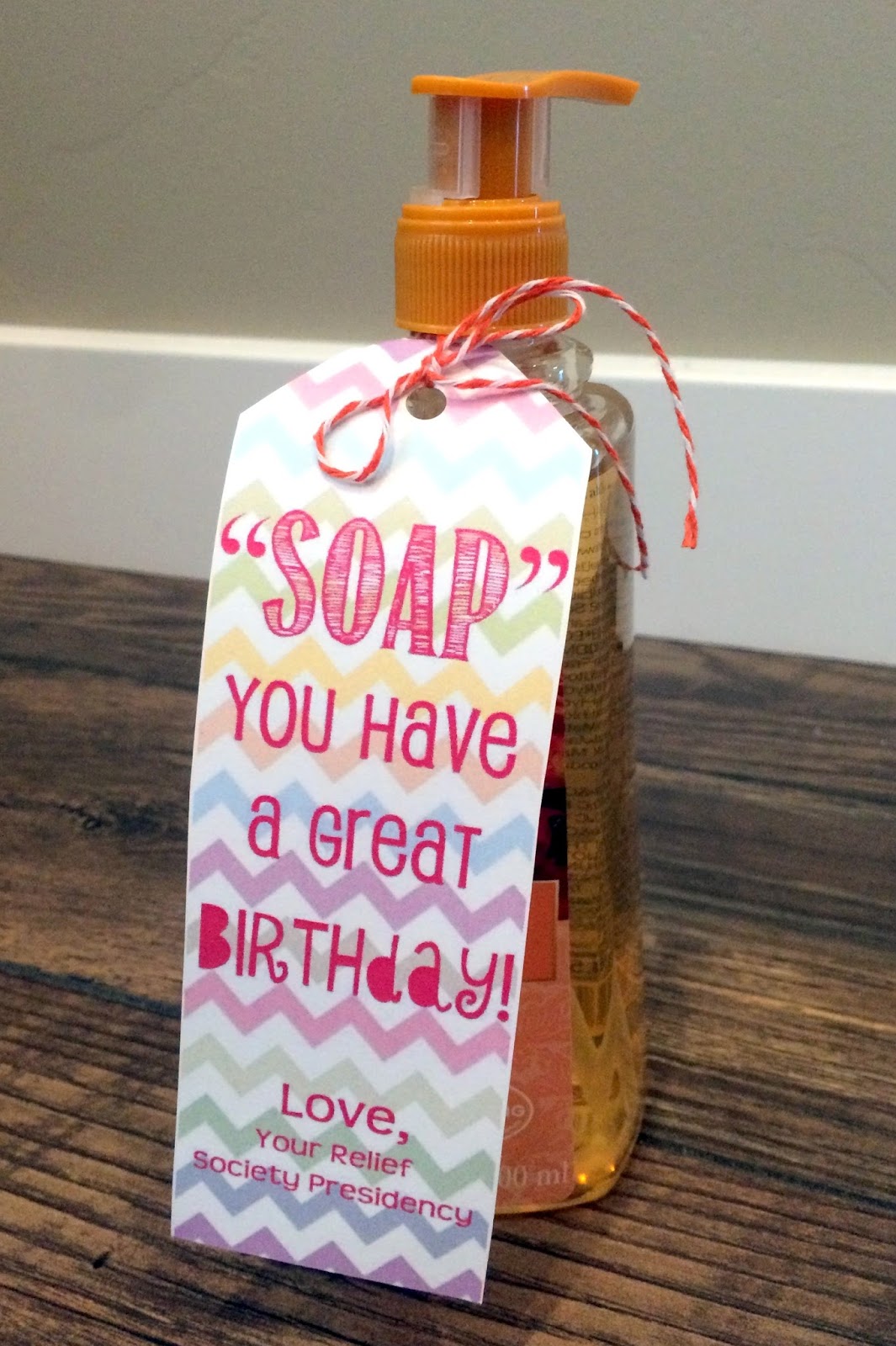 CreateJoy2Day: Relief Society Birthday Gift