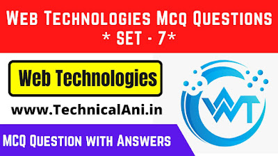 web technologies multiple choice questions
