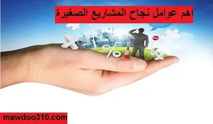 أهم عوامل نجاح المشاريع الصغيرة