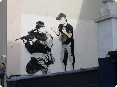 Banksy Graffiti,Banksy