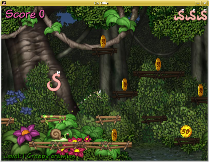 Go Ollie! un gioco per Linux