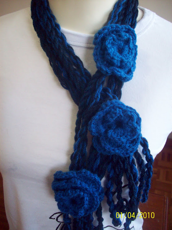 croche com flores