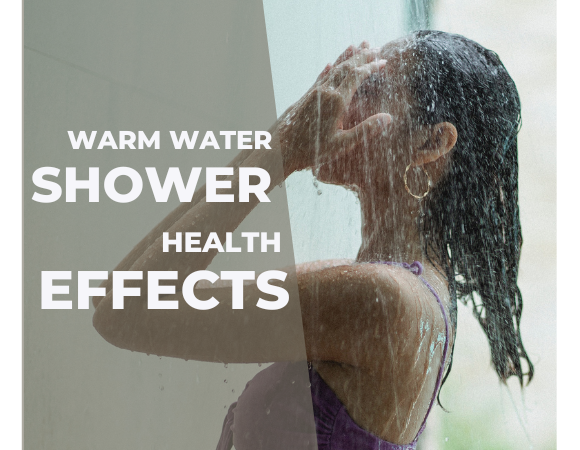 warm water shower bathing health effects