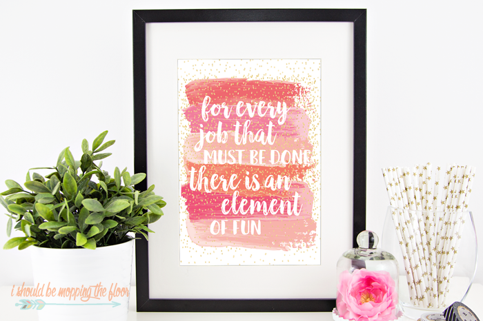 Mary Poppins-Inspired Free Printable