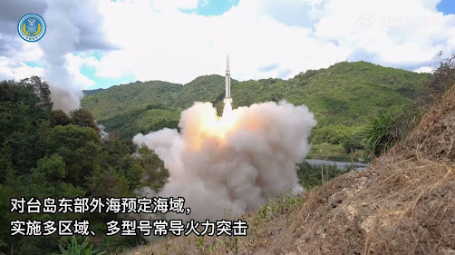 Japan says five Chinese ballistic missiles landed inside EEZ near Okinawa