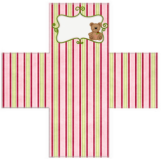 Christmas in Pink: Free Printable Boxes.