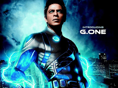 shahrukh khan images in Ra One movie