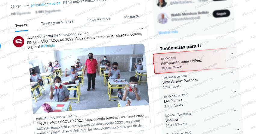 #AeropuertoJorgeChávez en Twitter es tendencia tras accidente Avión Latam