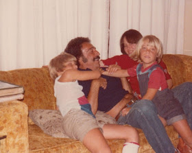 Mikel Jollett with his father, brother Tony and Bonnie Lou Jollett Courtesy of Mikel Jollett