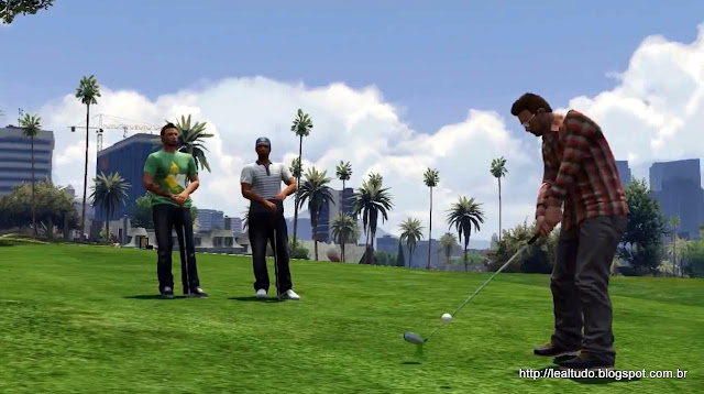 Grand Theft Auto Online Golf Field Group - Campo Partida