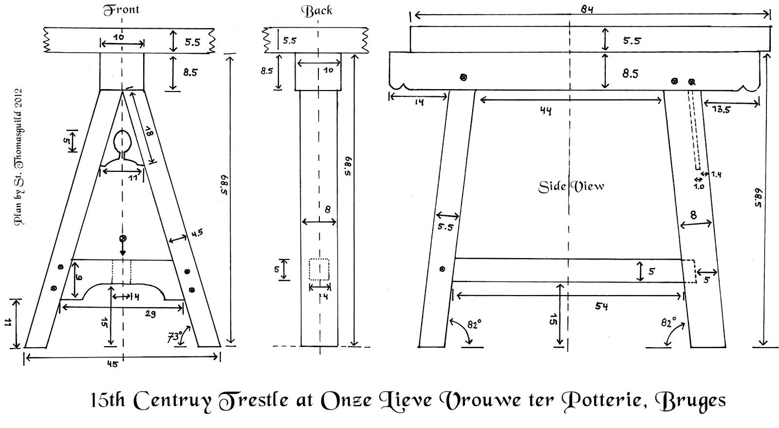 St. Thomas guild - medieval woodworking, furniture and ...