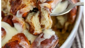 Overnight Cinnamon Roll French Toast Bake