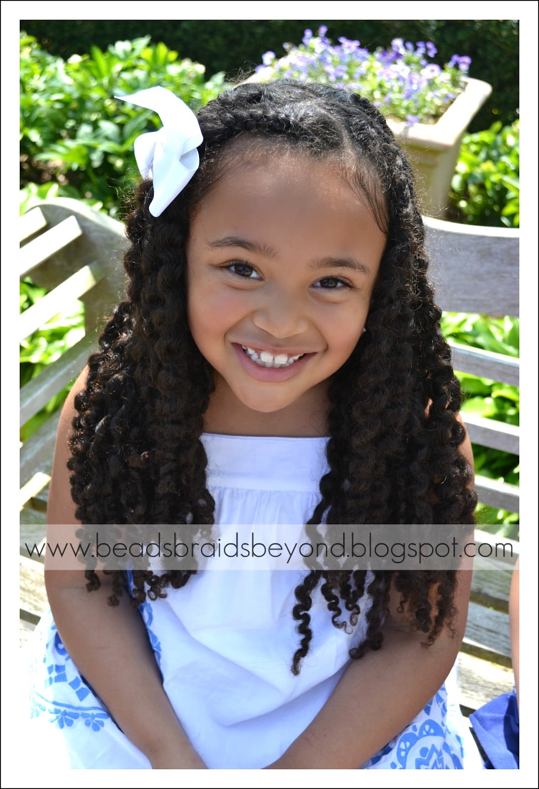 Beads, Braids and Beyond: Little Girls Natural Hairstyles: Twist Out