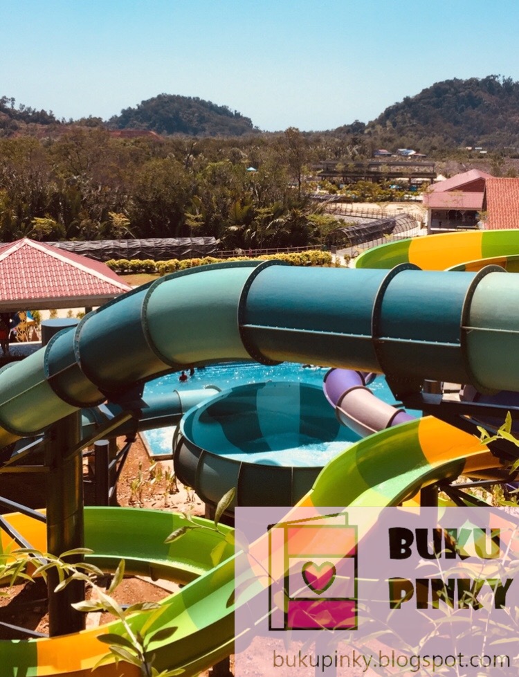 Buku Pinky Borneo Samariang Water Park  Waterpark  