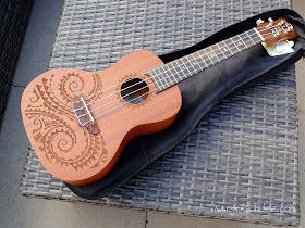 Luna Tattoo Concert Ukulele