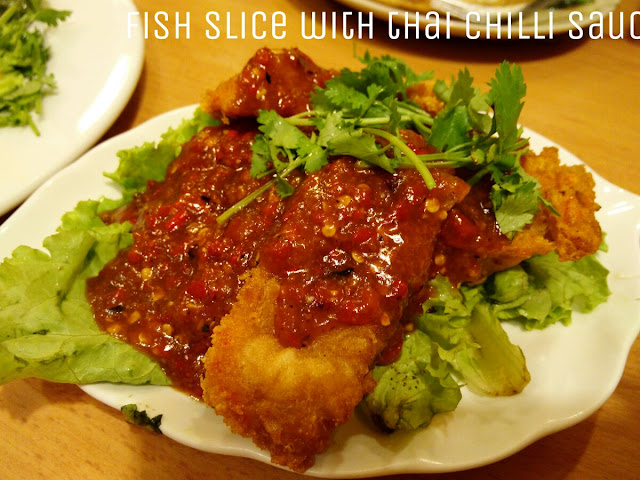 Paulin's Munchies - Rattana Thai at Tanjong Pagar Plaza - Fish slice with thai chilli sauce