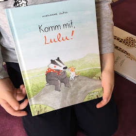 "Komm mit, Lulu!" von Marianne Dubuc, Carlsen Verlag, Bilderbuch, Rezension von Kinderbuchblog Familienbücherei