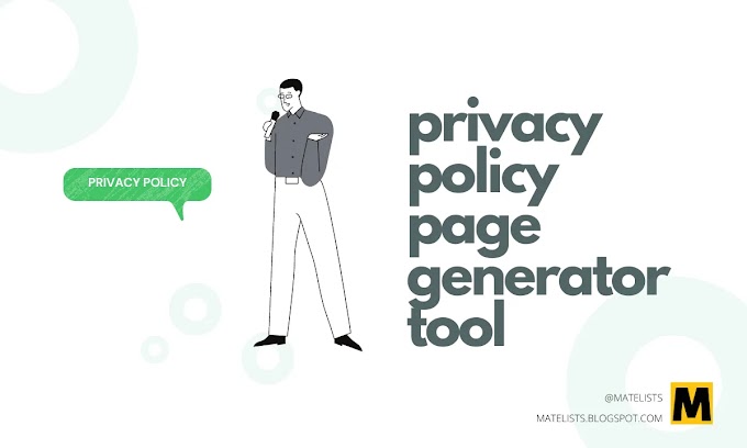 Privacy Policy Page Generator