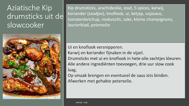 Recept Aziatische kipdrumsticks uit de slowcooker