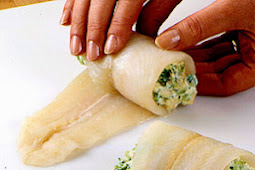 Broccoli-Stuffed Sole