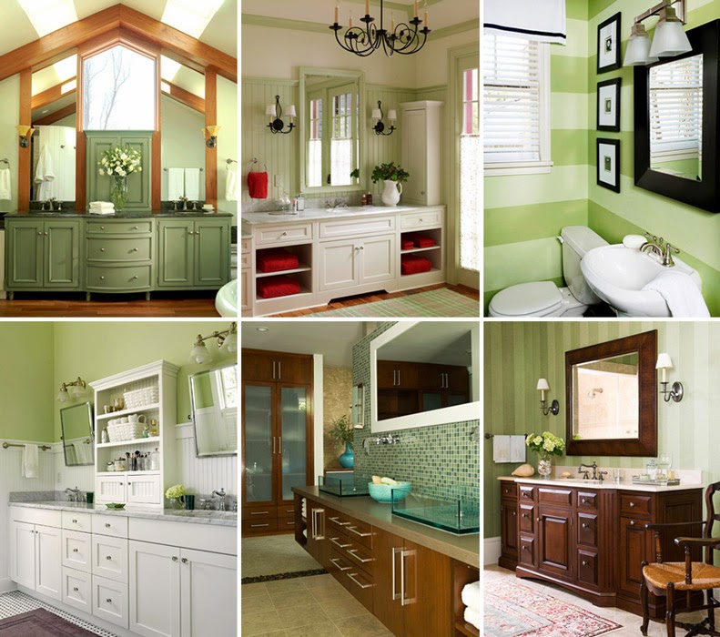 Green Bathroom Design