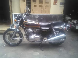  Jual Motor Klasik Honda CB750 K7 th 1978 Full Original Low KM 24.xxx Full