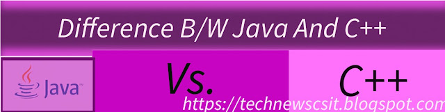 Difference B/W Java and C++