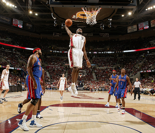 lebron james dunking wallpaper. Lebron James Wallpaper