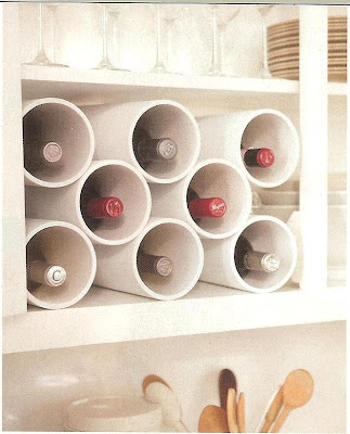 wine rack plans pvc