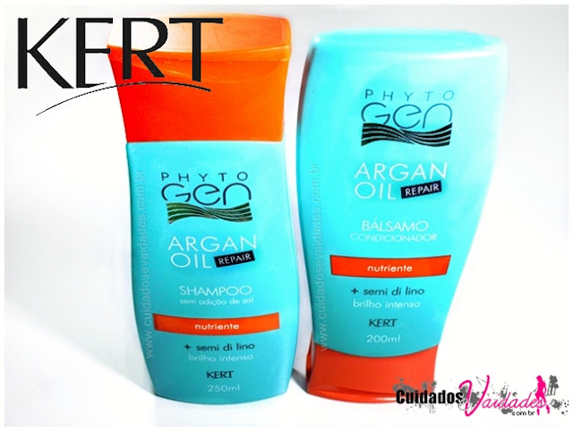 Shampoo e Condicionador Phytogen Argan Oil Kert