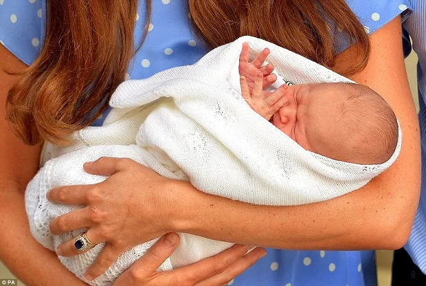 Kate Middleton's baby is a gorgeous boy