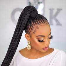 Ponytail Hairstyles With Braids