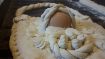 Istacchittas - coccoetti - antico uovo di Pasqua gallurese Cucina d'altri tempi pane pasquale sardo