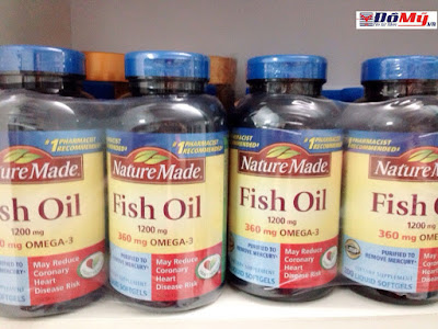 Thuốc fish oil 1000mg omega 3 tốt
