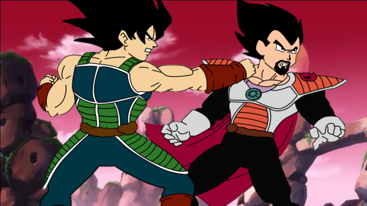 Evil bardock VS Goku Super Saiyajin dios Blue (DBS) YouTube - Bardock Ve Goku En Super Sayan Dios Azul