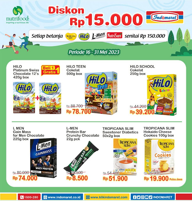 Promo NutriFood Indomaret 16-31 Mei 2023