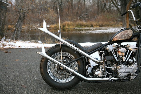 Harley Davidson Knucklehead By Wrecked Metals