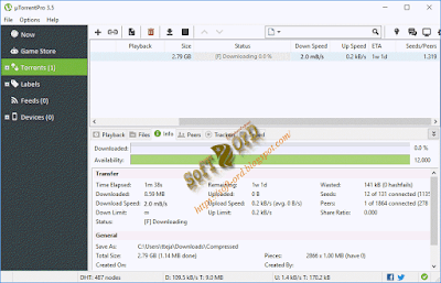 تحميل uTorrent Pro 3.5.5 build 44954 Stable عملاق تحميل التورنت مع التفعيل 