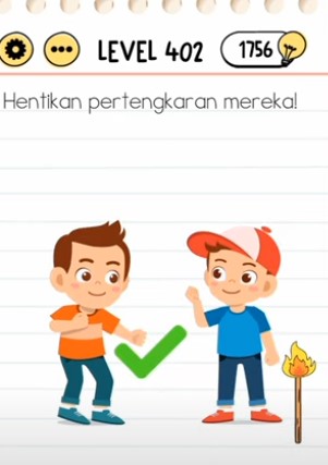 Hentikan Pertengkaran Ini Brain Test