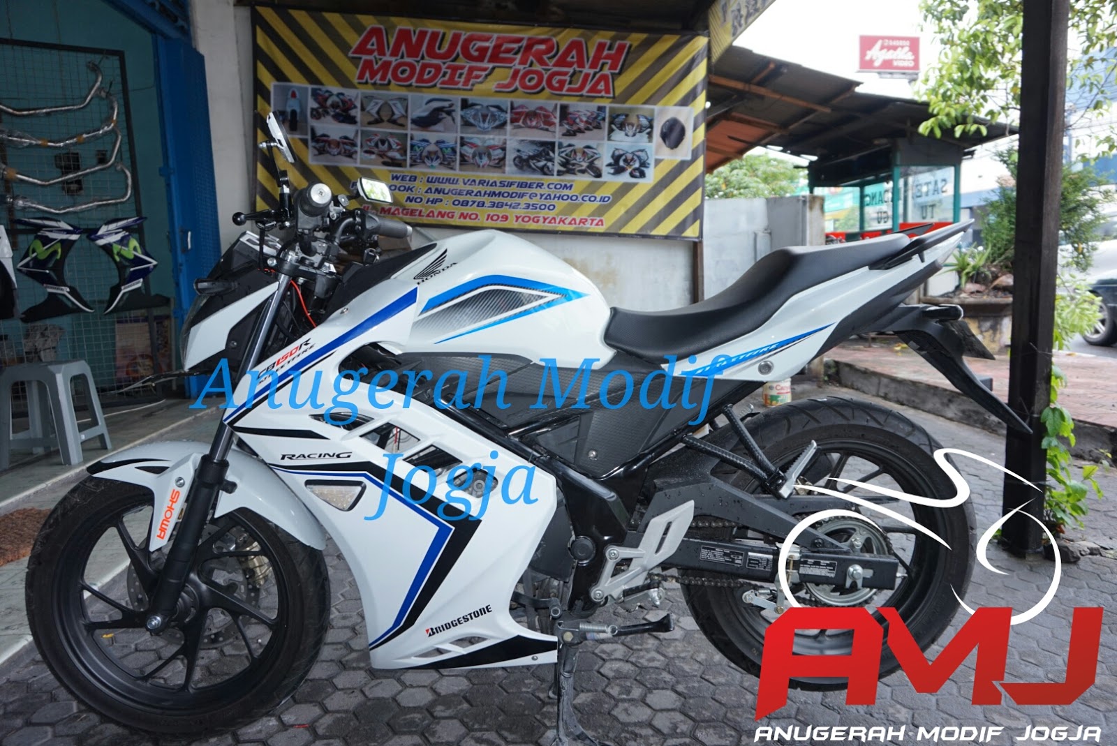 Half Fairing New CB150R Facelift Modif NVL Ala R25