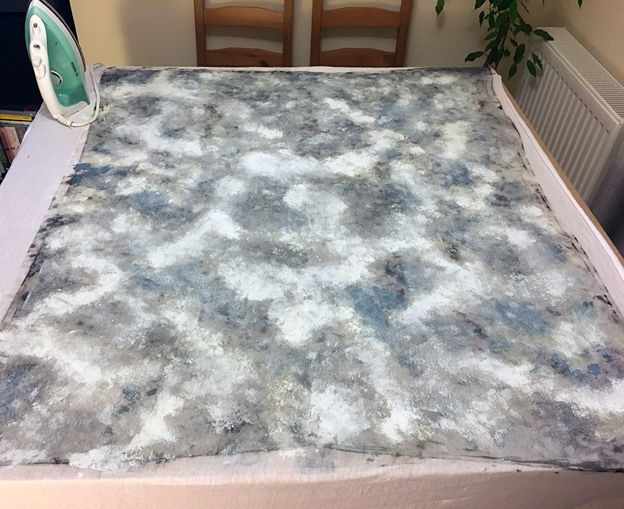 wargame winter mat