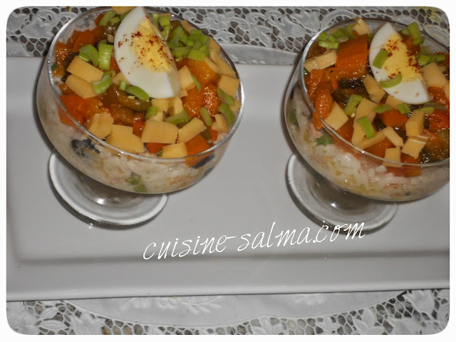 سلطة الماسيدوان بشكل وطعم مميز salade macédoine