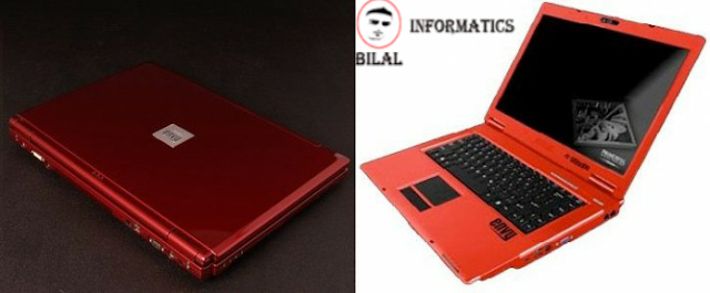 Acer Ferrari 1100 - Dell M6400  - Lenovo ThinkPad W700DS - Rock Xtreme SL8 - Alienware area 51 m15x  - Stealth MacBook Pro  - Voodoo Envy H171 - Ego for Bentley - Tulip E-Go Diamond Notebook - Luvaglio